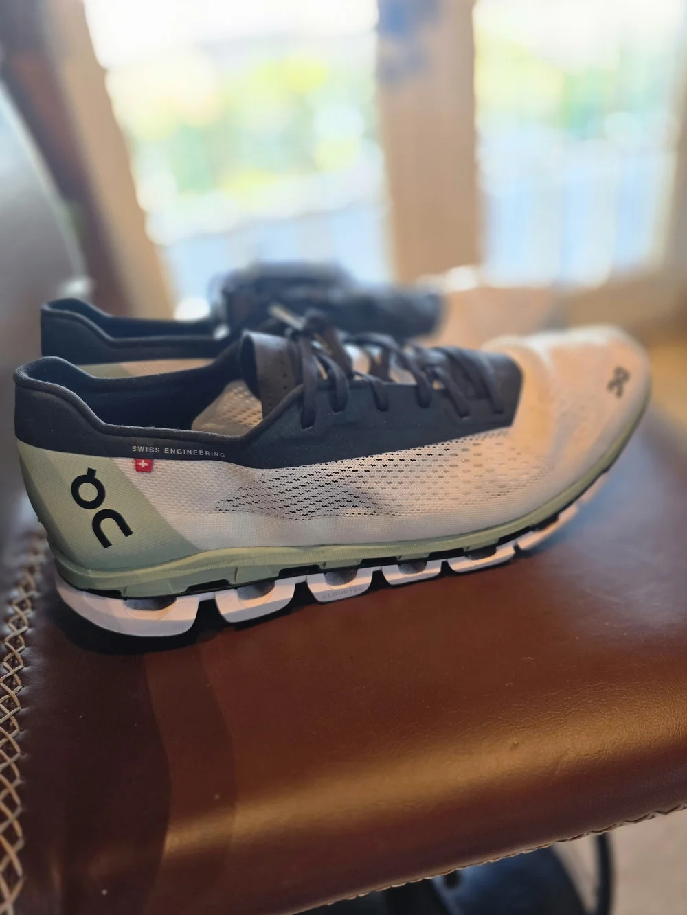 On Running Lightweight Men's Running Shoes in White and Black
